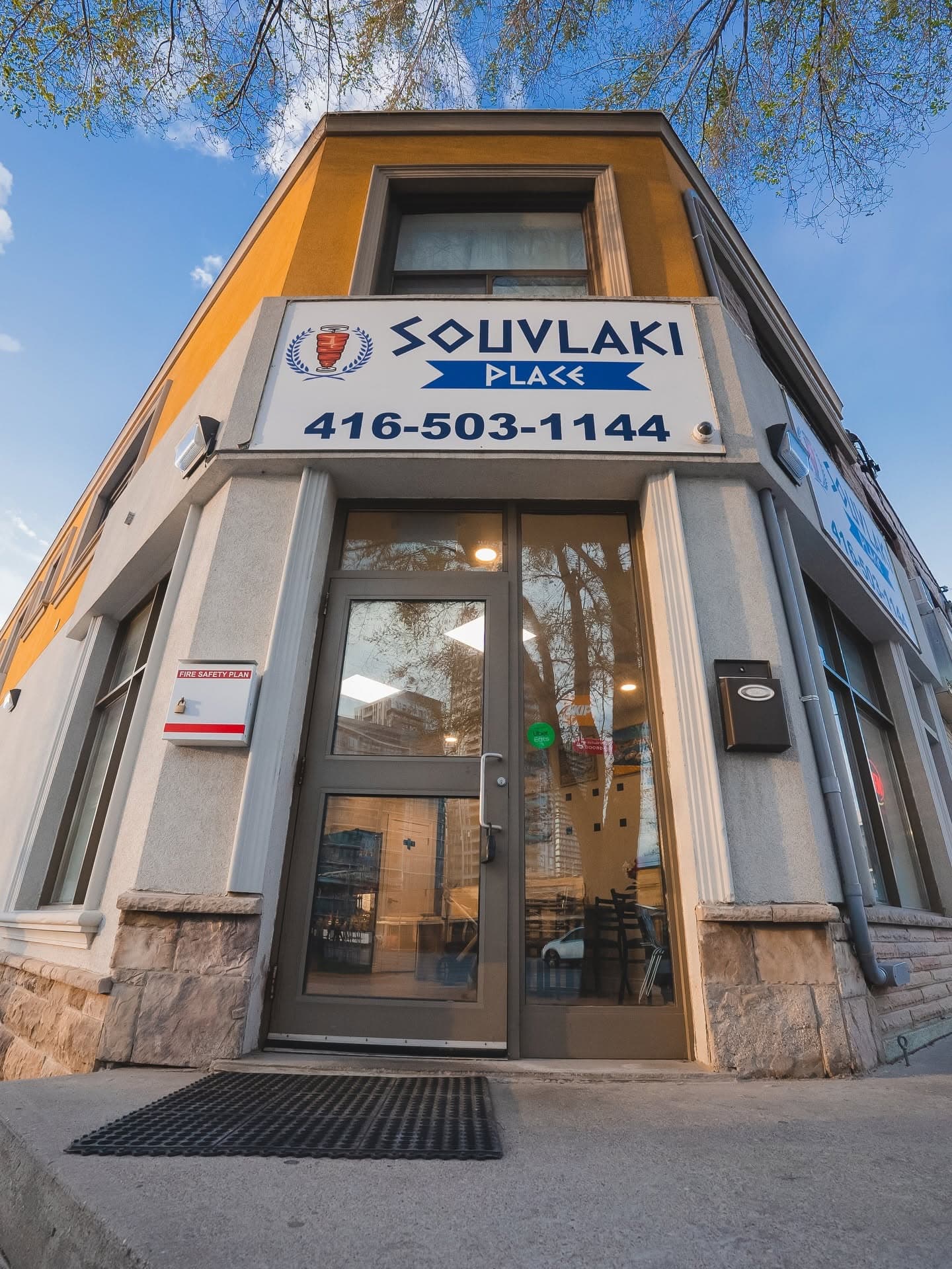 The Souvlaki Place storefront
